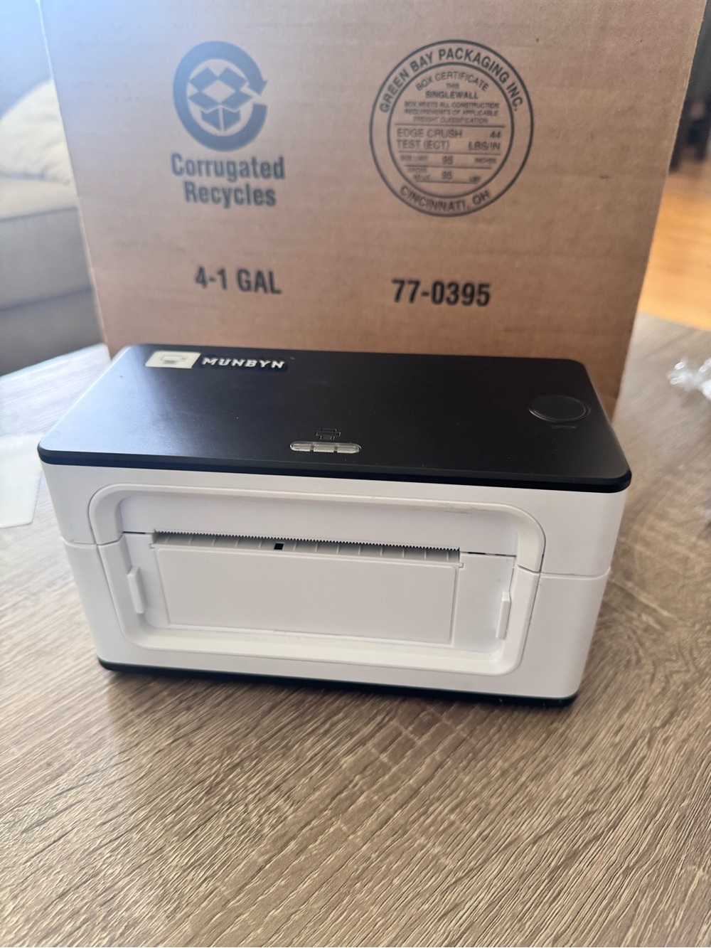Thermal Label Printer - Black and White